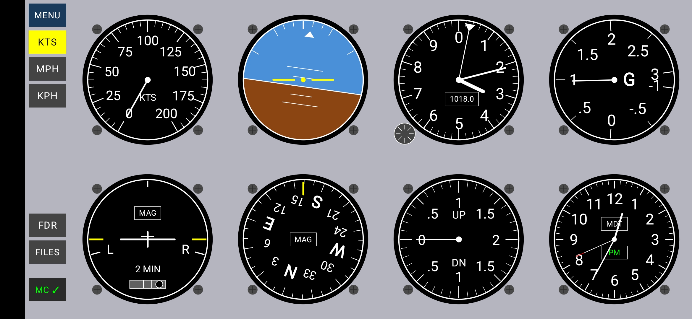 Virtual Cockpit Screenshot